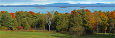 Autumn View of Four Brothers Islands - Willsboro NY