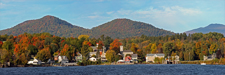 Essex NY from the Lake Champlain Ferry