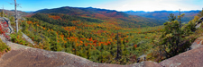 Southeast View of Adirondacks from Baxter Mt.