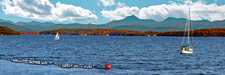 Westport Harbor on Lake Champlain