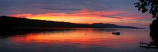 Sunset on Willsboro Bay