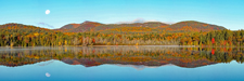 Moonset Over Long Pond - Willsboro NY