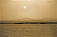 Moonrise over Camels Hump