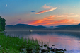 Red Sky at Night ~ Willsboro Bay NY