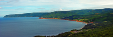 Pleasant Bay From Cabot Trail Overlook - NS