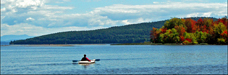 Ausable River Kayaker ~ Peru NY