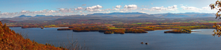 View of Green Mts. from Oar Bed Overlook ~ Westport NY