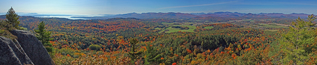View of Boquet River Valley from Coon Mt - Westport NY