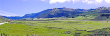 Lamar Valley near Buffalo Ranch ~ Yellowstone Panorama