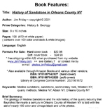 History of Sandstone in Orlenas County NY